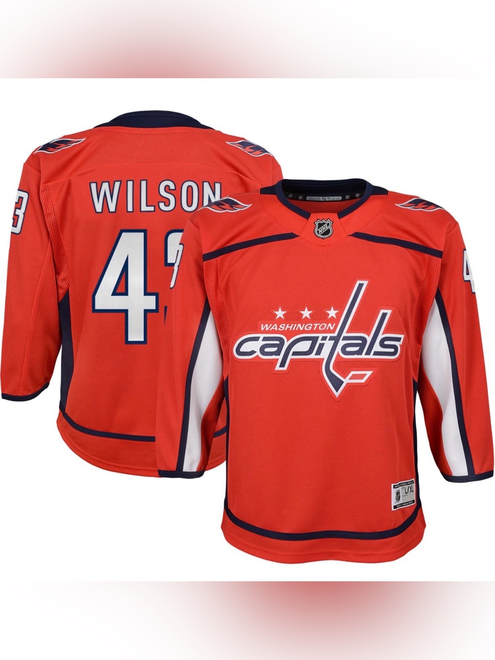 NHL Washington Capitals Kids Jersey - Tom Wilson - L/XL